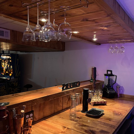 basement alcove