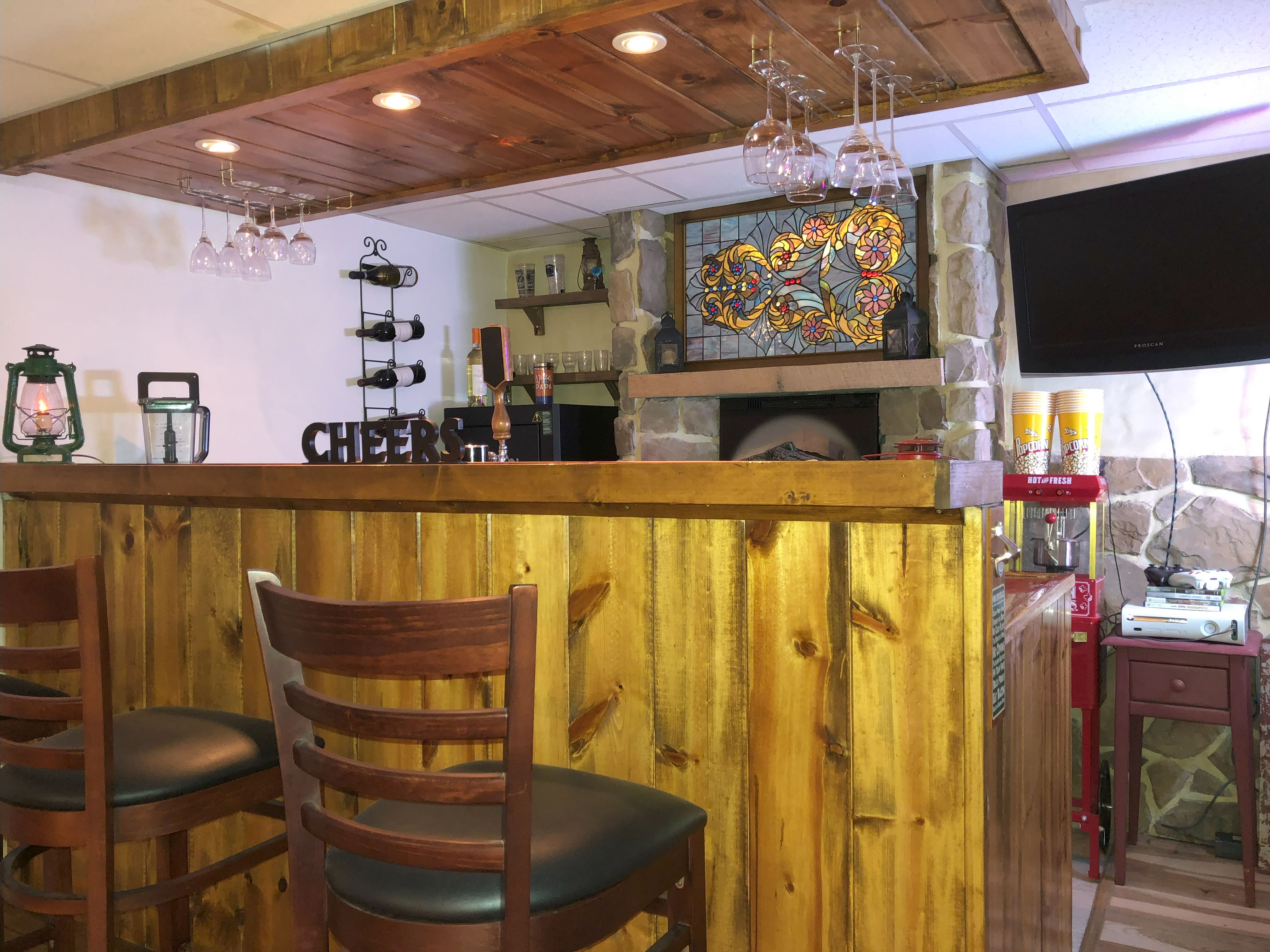 basement bar